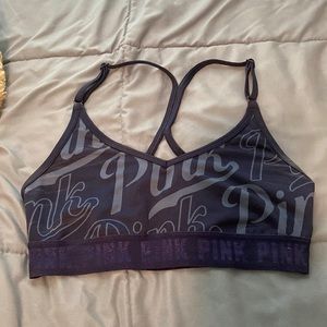 Pink sports bra. Great condition. Size medium